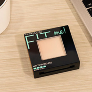 MAYBELLINE 美宝莲  FIT ME系列 定制柔雾粉饼 #120自然肤色 8.5g