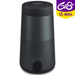 BOSE 博士 Bose SoundLink Revolve 蓝牙扬声器-黑色 360度环绕防水无线音箱/音响 小水壶 便携式 无线