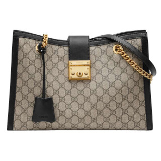GUCCI 古驰 Padlock系列 女士帆布手提包 479197 KHNKG