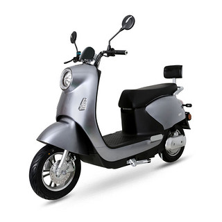 OPAI欧派2021款M8新国标豪华电动车摩托车60V可上牌代步48V电瓶车踏板轻便电摩3C 塔夫绸白