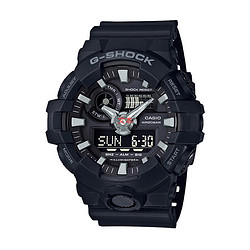 CASIO 卡西欧 G-SHOCK YOUTH系列 53.4毫米石英腕表 GA-700-1B