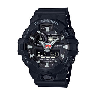 CASIO 卡西欧 G-SHOCK YOUTH系列 53.4毫米石英腕表 GA-700-1B