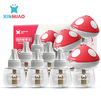 Xinmiao 新妙 驱蚊 蚊香液 电蚊香 45ml×9瓶（270晚）+3器 驱蚊器 婴儿童蚊香 驱蚊液 电蚊香液 无香型