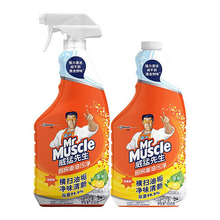 Mr Muscle 威猛先生 厨房重油污净 清爽柠檬