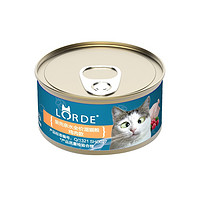 LORDE 里兜 猫罐头主食成猫幼猫湿猫粮猫咪零食补水营养鸡肉口味85gx6罐
