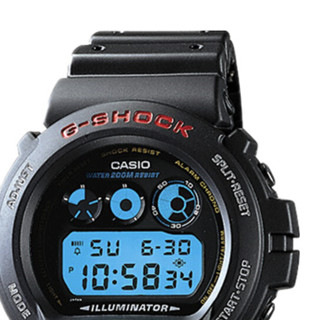 CASIO 卡西欧 G-SHOCK 经典系列 50毫米石英腕表 DW-6900-1V