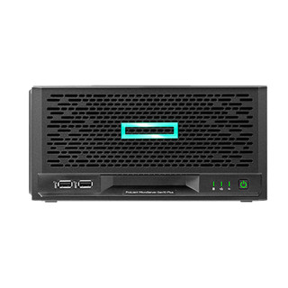 HP 惠普  HPE MicroServer Gen10 plus 4盘存储 微塔式服务器nas 全国联保 1颗G5420CPU/16G内存/4块4T硬盘