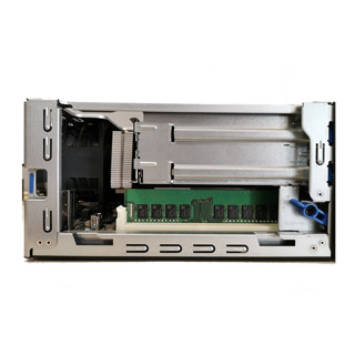 HP 惠普  HPE MicroServer Gen10 plus 4盘存储 微塔式服务器nas 全国联保 1颗G5420CPU/16G内存/4块4T硬盘