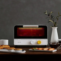 小米有品 九阳独奏Solista12L电烤箱恒温加热6档调节家用小型多功能烘焙机小烤箱 K12-B1
