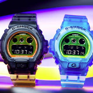 CASIO 卡西欧 G-SHOCK 经典系列 50毫米石英腕表 DW-6900LS-1