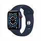  Apple 苹果 Watch Series 6智能手表GPS+蜂窝款 44毫米蓝色铝金属表壳 深海军 M09A3CH/A　