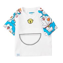 doraemon哆啦a梦哆啦a梦t恤童装男童夏装儿童短袖女童t恤短袖