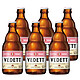 Vedett Extra White 白熊 玫瑰红啤酒 比利时进口小麦啤酒 精酿啤酒 330ml*6瓶装