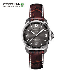 CERTINA 雪铁纳 冠军系列 C001.407.16.087.00 男士皮带自动机械表