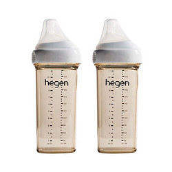 hegen Hegen奶瓶 婴儿多功能PPSU奶瓶 330ml*2