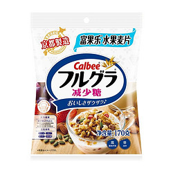 Calbee 卡乐比 减少糖味即食燕麦片 170g