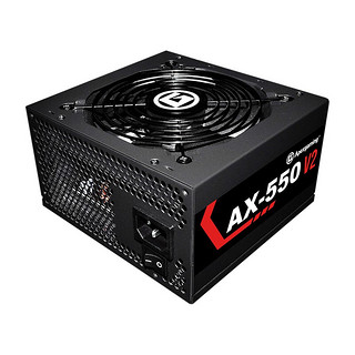 Apexgaming 美商艾湃电竞 AX-550 V2 铜牌（85%）非模组ATX电源 550W