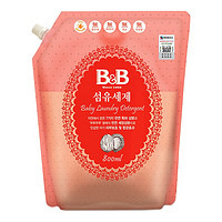 有券的上：B&B 保宁 婴儿衣物洗涤剂 袋装 800ml