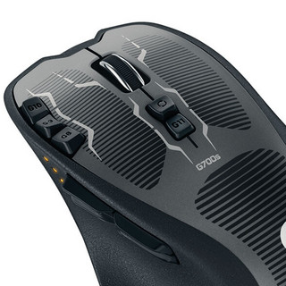 logitech 罗技 G700s 2.4G无线鼠标 8200DPI 黑色