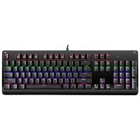 灵蛇 K807 104键 有线机械键盘 黑色 高特青轴 混光