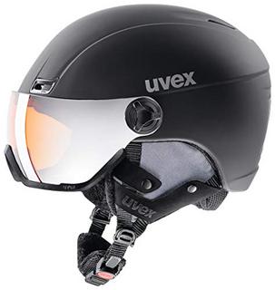 UVEX 优唯斯 uvex hlmt 400 visor style 中性滑雪头盔 S5662152007 黑色