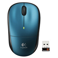 logitech 罗技 M215 2.4G 优联 无线鼠标 1000DPI 蓝色