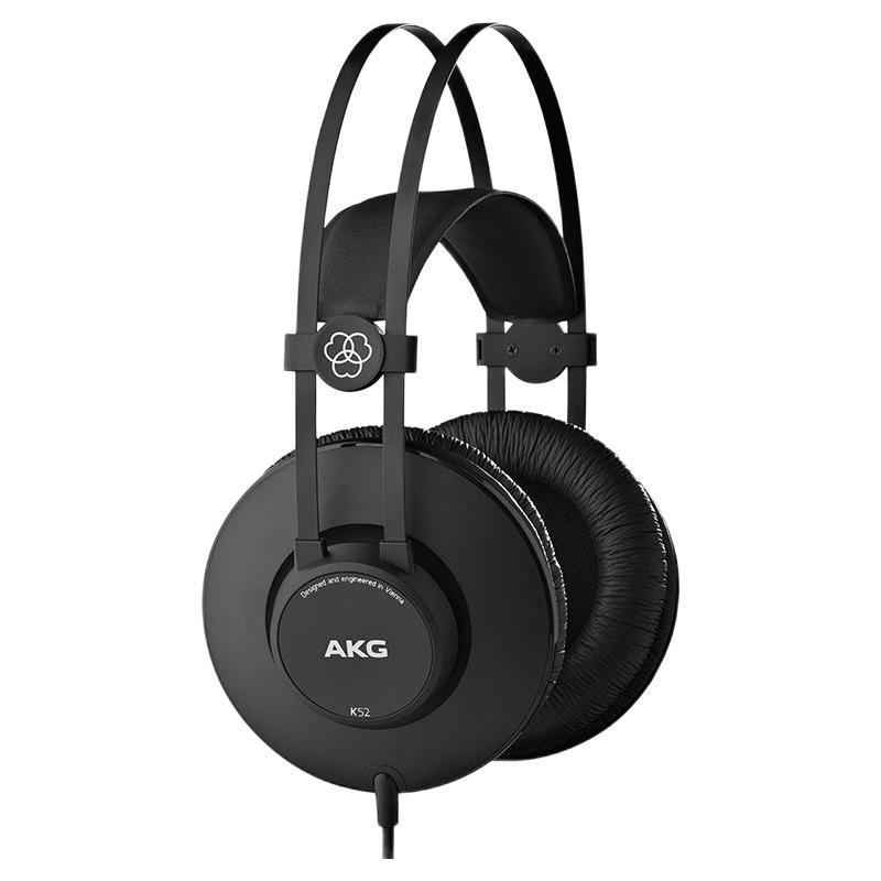 AKG 爱科技 K52 头戴式监听耳机 (耳罩) 黑色