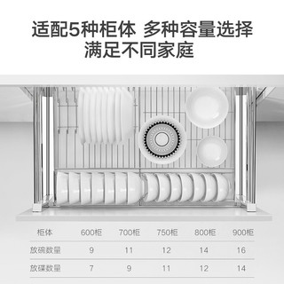 悍高（HIGOLD） 时尚厨房橱柜拉篮实心304不锈钢碗碟拉篮 抽屉式阻尼导轨拉篮碗架碟架 时尚900柜(304圆钢+双沥水盆+阻尼导轨)