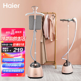 Haier 海尔 挂烫机家用 蒸汽熨斗 手持熨烫机 单杆电熨斗 带熨板 HY-GD1505F2