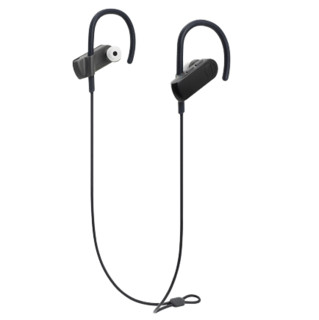audio-technica 铁三角 ATH-SPORT50BT 入耳式颈挂式 蓝牙耳机 黑色