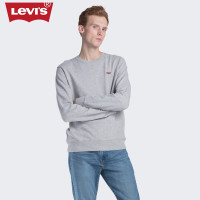 Levi's李维斯秋季新款圆领经典LOGO套头卫衣男潮39862-0000