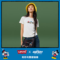 LEVI'S? x DISNEY? 米奇和他的朋友们 女士印花短袖T恤A0618-0001