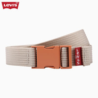 Levi's李维斯商场同款女士休闲米色编织设计腰带37460-0194