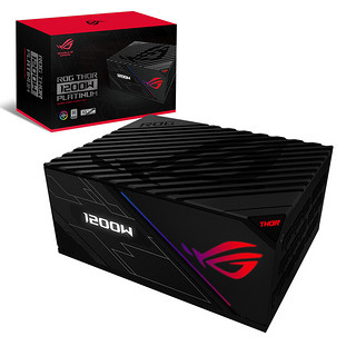 ROG 玩家国度 THOR-1200P 白金牌（92%）全模组ATX电源 1200W