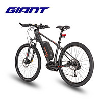 GIANT捷安特ATX 1 E+油压碟刹9速智能山地电动自行车 现代深灰 27.5x415 S 建议身高160-175cm