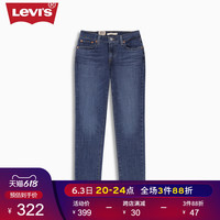 Levi's李维斯女士男友风中腰锥型牛仔裤19887-0191