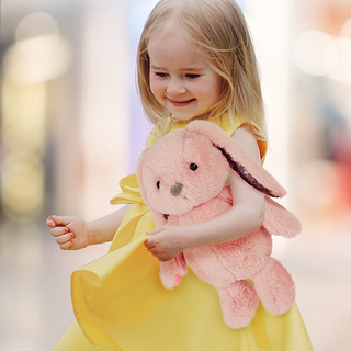 美国btoys比乐可爱床上毛绒玩具玩偶娃娃公仔小兔子小熊儿童安抚六一儿童节礼物 邦尼兔-米黄色 20厘米-29厘米