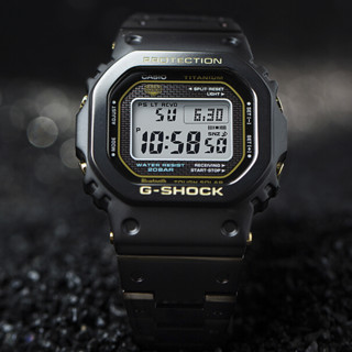 CASIO 卡西欧 G-SHOCK金属进化系列 43.2毫米太阳能电波腕表 GMW-B5000TB-1