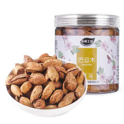 小钟工坊巴旦木168g2罐手剥巴旦木扁桃仁巴达木坚果炒货