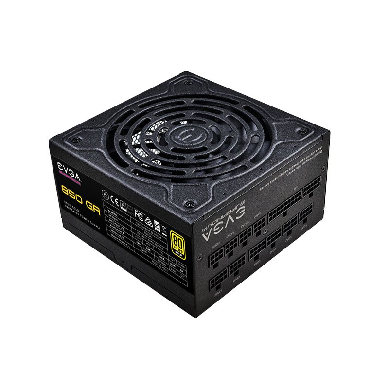 EVGA  850 GA 金牌（90%）全模组ATX电源 850W