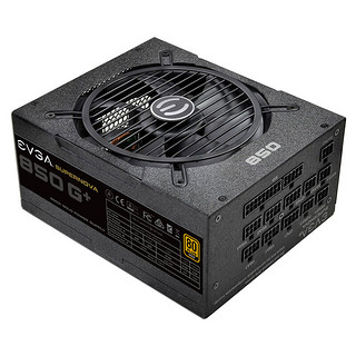 EVGA 850 G+ 金牌（90%）全模组ATX电源 850W