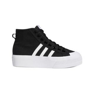 adidas Originals Nizza Platform Mid W 女子休闲运动鞋 FY2783 黑色/白色 35.5