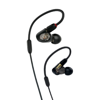 audio-technica 铁三角 Audio-technica）ATH-E50 专业监听动铁入耳式耳机 单体式动铁单元 HIFI 三频均衡