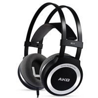 AKG 爱科技 K512MKII 压耳式头戴式有线耳机 黑色 3.5mm