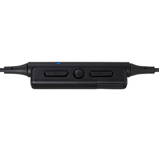 audio-technica 铁三角 ATH-CKS550XBT 入耳式颈挂式蓝牙耳机 黑色