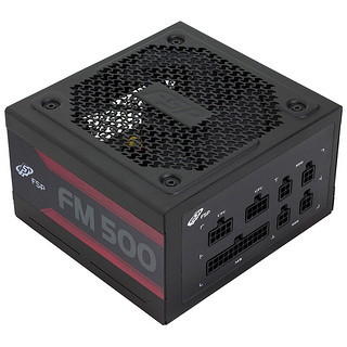 FSP 全汉 FM500 白牌（80%）全模组ATX电源 500W