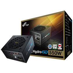 FSP 全汉 额定550W Hydro GD550 金牌电源（五年质保/DC-DC/全日系电容）