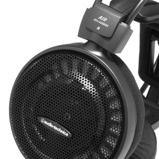 audio-technica 铁三角 AD500X 耳罩式头戴式动圈有线耳机 黑色 3.5mm