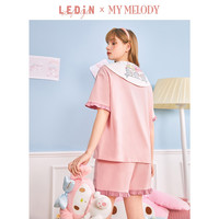 乐町 CLKCB2406 女士短袖家居服套装