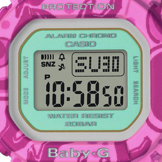 CASIO 卡西欧 BABY-G系列 40毫米电子腕表 BGD-560SLG-4JR